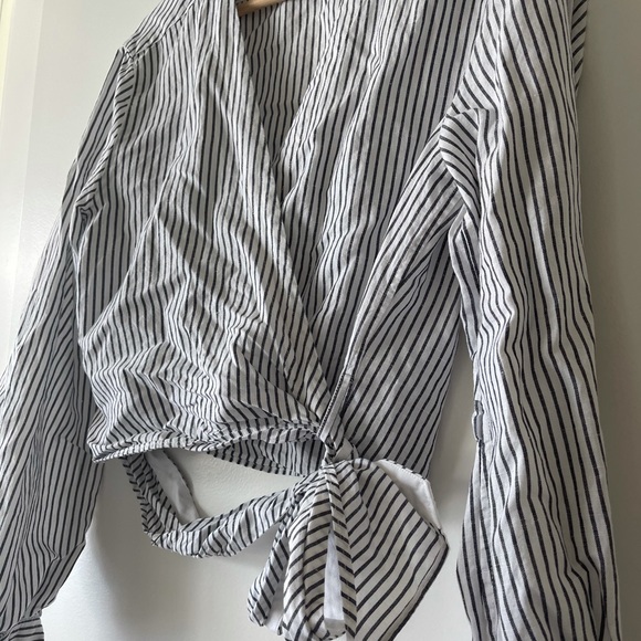 Rag & bone crop tie shirt - Picture 3 of 3